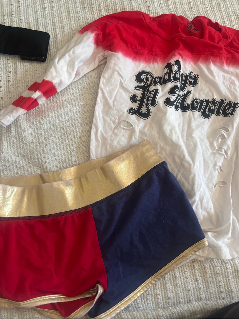 Daddy’s little monster Harley Quinn costume women’s
